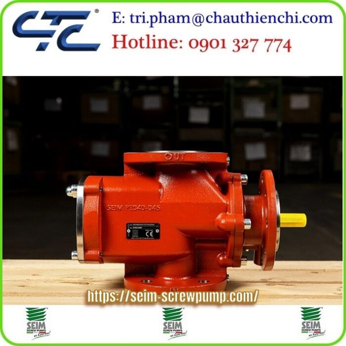 SEIM Screw Pumps đại lý chính thức tại Việt Nam