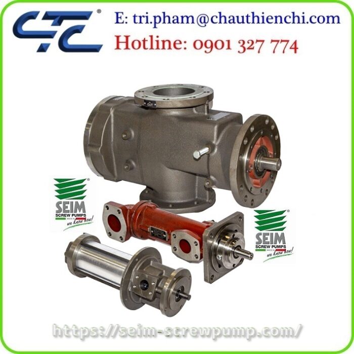 Bơm trục vít SIEM Screw Pump có sẵn tại TP.HCM