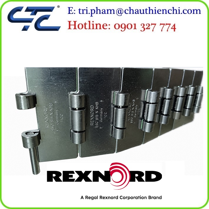 Băng tải xích REXNORD có sẵn TP.HCM